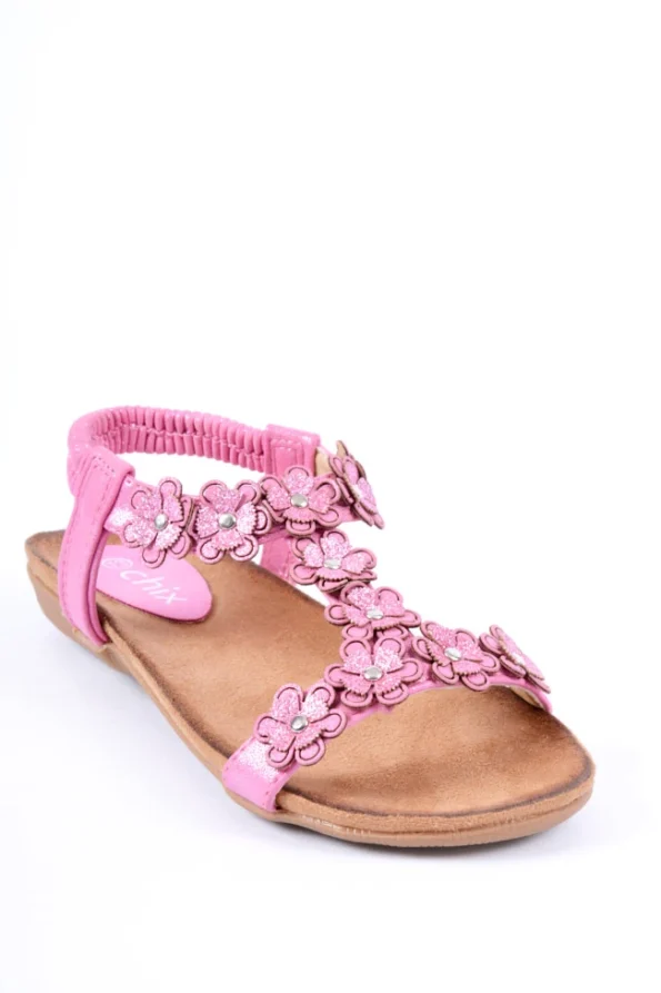 Our Chix© Kids Olivia diamante sandal will be a sell out this summer and those to come.