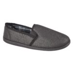 CRAIG is a fantastic slipper. Craig has a vinyl and has a twin gusset and the check lining. Adds a very attractive quality to this super slipper.