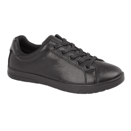 ELLIS is a Ladies lace up leather shoe. Washable, lightweight and with a memory foam insock for extra comfort, ELLIS is completely practical and functional.