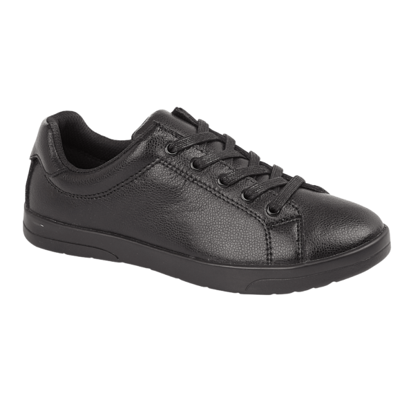 ELLIS is a Ladies lace up leather shoe. Washable, lightweight and with a memory foam insock for extra comfort, ELLIS is completely practical and functional.