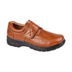 Exclusive to the Charles Southwell Comfort Fit Collection. Stuart is a men’s comfort shoe with a touch and close fastening strap.