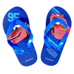 Official Cars Boys Flip Flops. Perfect for the beach and by the pool, especially for Disney Cars fans.