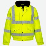 hi viz yellow bomer