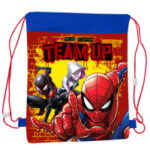 This impressive Spiderman pull string gym/shoe bag, which has a image of Spiderman on the main body of the bag. It has a robust pull string closure with pull string breakers allowing entry to the main compartment.