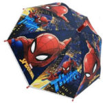 Official Spiderman Thwip Umbrella. Features 2 repeating prints from the spiderman comic. Size. 60cm x 9.cm (Closed) / 66cm Dia (Opened) - Approx